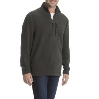 Narragansett Traders Mens Solid Quarter Zip Fleece Sweater   17942233