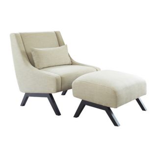 angelo:HOME Robb Upholstered Lounge Chair & Ottoman