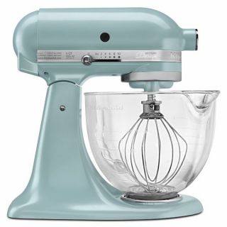 KitchenAid KSM155GBAZ Azure Blue 5 quart Artisan Tilt head Stand Mixer