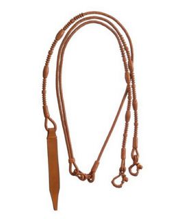 Royal King Braided Show Romel Reins   Western Saddles & Tack