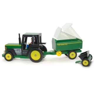 Le Toy Van My Green Tractor Set