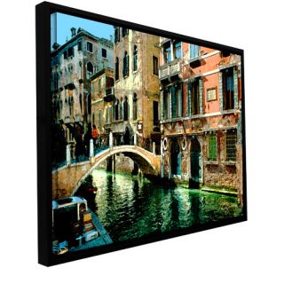 Art Wall Venice Canal by George Zucconi Framed Photographic Print