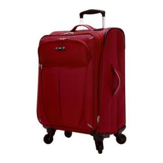 Skyway Luggage Mirage Superlight 20in 4 Wheel Carry On Formula 1 Red