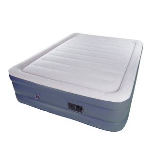 Stansport Double High Deluxe Air Bed Built In Pump   16722921