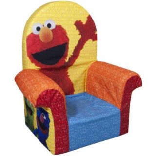 Marshmallow High Back Chair, Sesame Street's Elmo