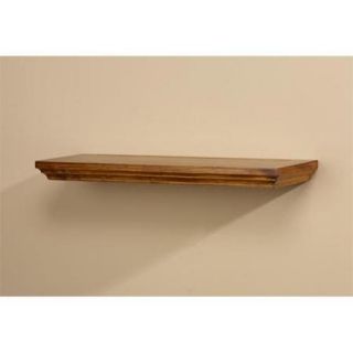 Amore Designs VIL836PE Wood Shelving Villages Pecan Straight Shelf, 36 inch