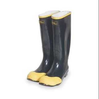 Value Brand Size 9 Steel Toe Knee Boots, Men's, Black, 4T281