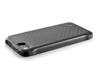Element Case ION 5 for iPhone 5/5S   Black w/Matte Carbon Back & Screen Protector