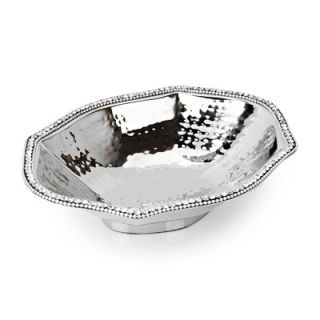 Tervy Pomegranate Hammered Stainless Steel Nut Dish by ClassicTouch