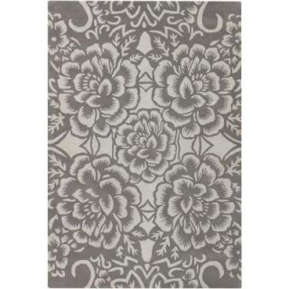 Chandra Seedling Grey/Ivory 5 ft. x 7 ft. 6 in. Indoor Area Rug SEE18209 576
