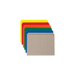 Globe Weis GLW13510 File Folders, 11pt, Strt Cut, Letter, 100 BX, Orange