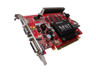 MSI GeForce 9500 GT DirectX 10 N95GT MD512Z 512MB 128 Bit GDDR2 PCI Express 2.0 x16 HDCP Ready Video Card