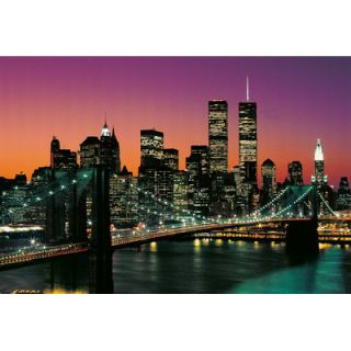 Ideal Decor Manhattan Large Wall Mural by Brewster Home Fashions