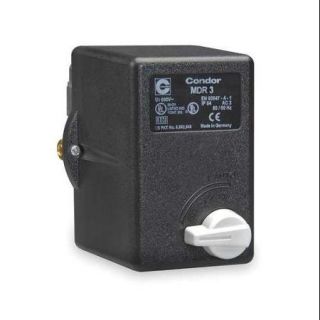 CONDOR USA, INC 31QE3EXX Pressure Switch, 3PST, 120/150psi, 3/8"FNPT