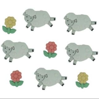 Dress It Up Embellishments Counting Sheep