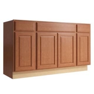 Cardell Salvo 60 in. W x 34 in. H Vanity Cabinet Only in Caramel VSB602134.2.AD7M7.C68M