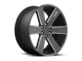 Foose F158 Switch 20x9.5 6x139.7 +30mm Black/Milled Wheel Rim