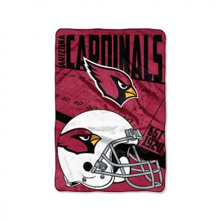 Officially Licensed NFL 62" x 90" Micro Raschel Throw   Dolphins   Cardinals   7767095