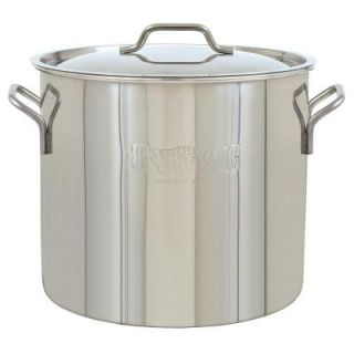 Bayou Classic 30 qt. Brew Kettle Stainless Steel Stockpot 1430