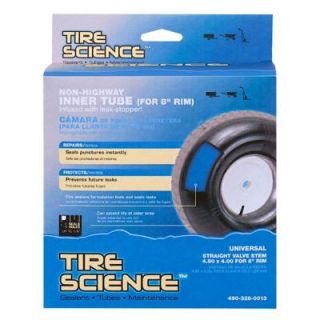 Tire Science 4.80/4 in. to 8 in. Wheelbarrow Inner Tube with Sealant 490 328 0013