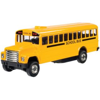 Toysmith Pull Back School Bus Toy