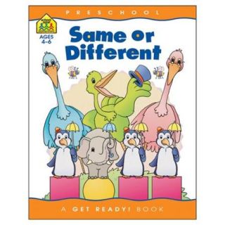 Preschool Workbooks 32 Pages Same Or Different