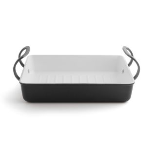 Eclipse Black and White Roasting Pan   17645943  
