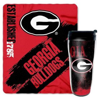 NCAA Mug N Snug Georgia Bulldogs Thow   Multi Colored (50x60