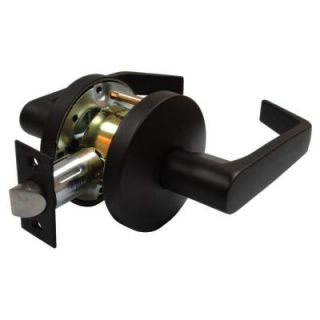 Arctek 2 3/4 in. Oil Rubbed Bronze Cylindrical Calypso Passage Lever with Latch Y3X63CZ 234