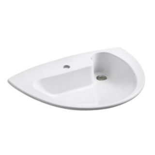 KOHLER Invitation Self Rimming Bathroom Sink in White DISCONTINUED K 2098 1 0