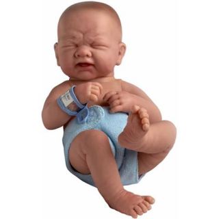 La Newborn 15" All Vinyl Life Like "First Tear" Baby Doll, Anatomically Correct