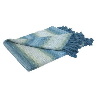 Rayon made from Bamboo Stripe Throw Blanket