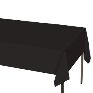 Spritz™ Solid Tablecovers 54x108 Black 1 ct