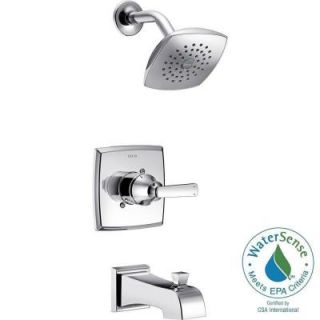 Delta Ashlyn 1 Handle Pressure Balance Tub and Shower Faucet Trim Kit in Chrome (Valve Not Included) T14464