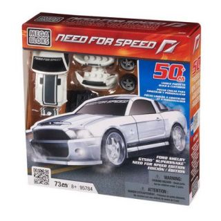 Mega Bloks Need for Speed Ford Shelby GT500 Supersnake NFS Edition Play Set