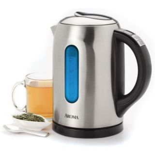 AROMA 6 Cup Digital Cordless Electric Water Kettle in Stainless Steel AWK 290SBD
