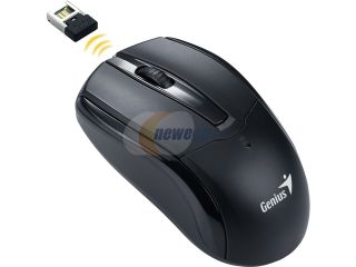 Genius NS 6005 31030100101 Black 3 Buttons 1 x Wheel USB RF Wireless Optical 1000 dpi Mouse