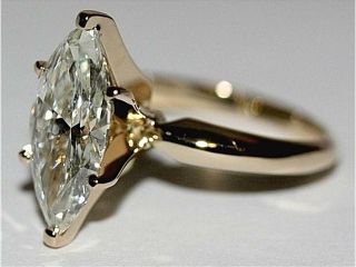 4 ct. marquise new diamond solitaire ring huge diamond beautiful