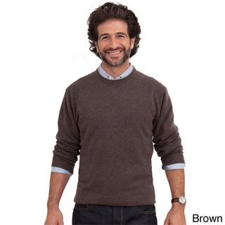 Luigi Baldo Italian Made Mens Cashmere Crew Neck Sweater  