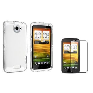 BasAcc Crystal Case/ Screen Protector for HTC One X