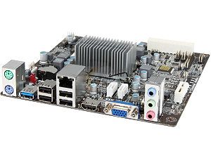 ECS BAT I(1.2)/J1900 Intel Celeron J1900 2.0 GHz Mini ITX Motherboard/CPU/VGA Combo