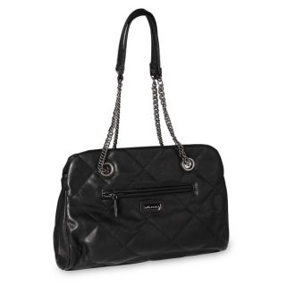by Miadora Kimberly Black Quilted Shoulder Bag   14364295