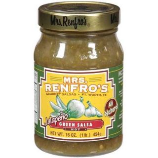 Mrs. Renfro's Hot Jalapeno Green Salsa, 16 oz
