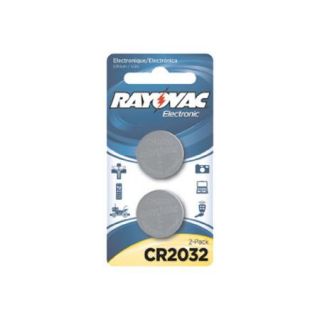 Rayovac Lithium 2032 Batteries, 2pk