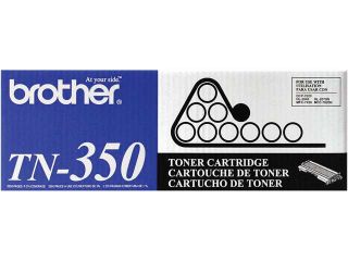 Brother TN350 Toner Cartridge 2,500 Page Yield; Black