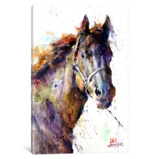 iCanvas Trotting Horse by Charles Humphreys Painting Print on Canvas