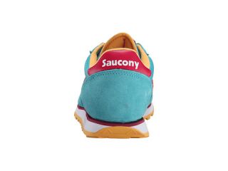 Saucony Originals Jazz Low Pro Peacock Blue/Red