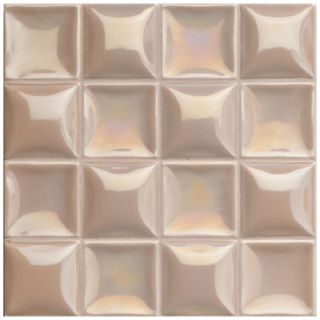 Catarina 7.875 X 7.875 Ceramic Wall Tile in Trencat Tan Pearl WFWNUDTC