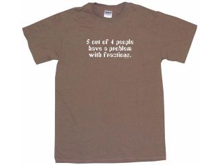 5 Out Of 4 People Have A Problem With Fractions Men's Short Sleeve Shirt