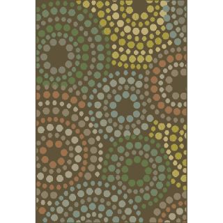 allen + roth Chantry Rectangular Brown Transitional Woven Area Rug (Common: 4 ft x 6 ft; Actual: 3.833 ft x 5.416 ft)